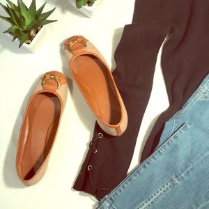 Vintage 90’s Ralph Lauren Abigaile Logo Flats